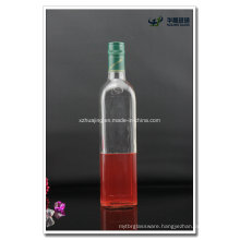 1000ml 1 Liter Empty Square Clear Glass Olive Oil Bottles